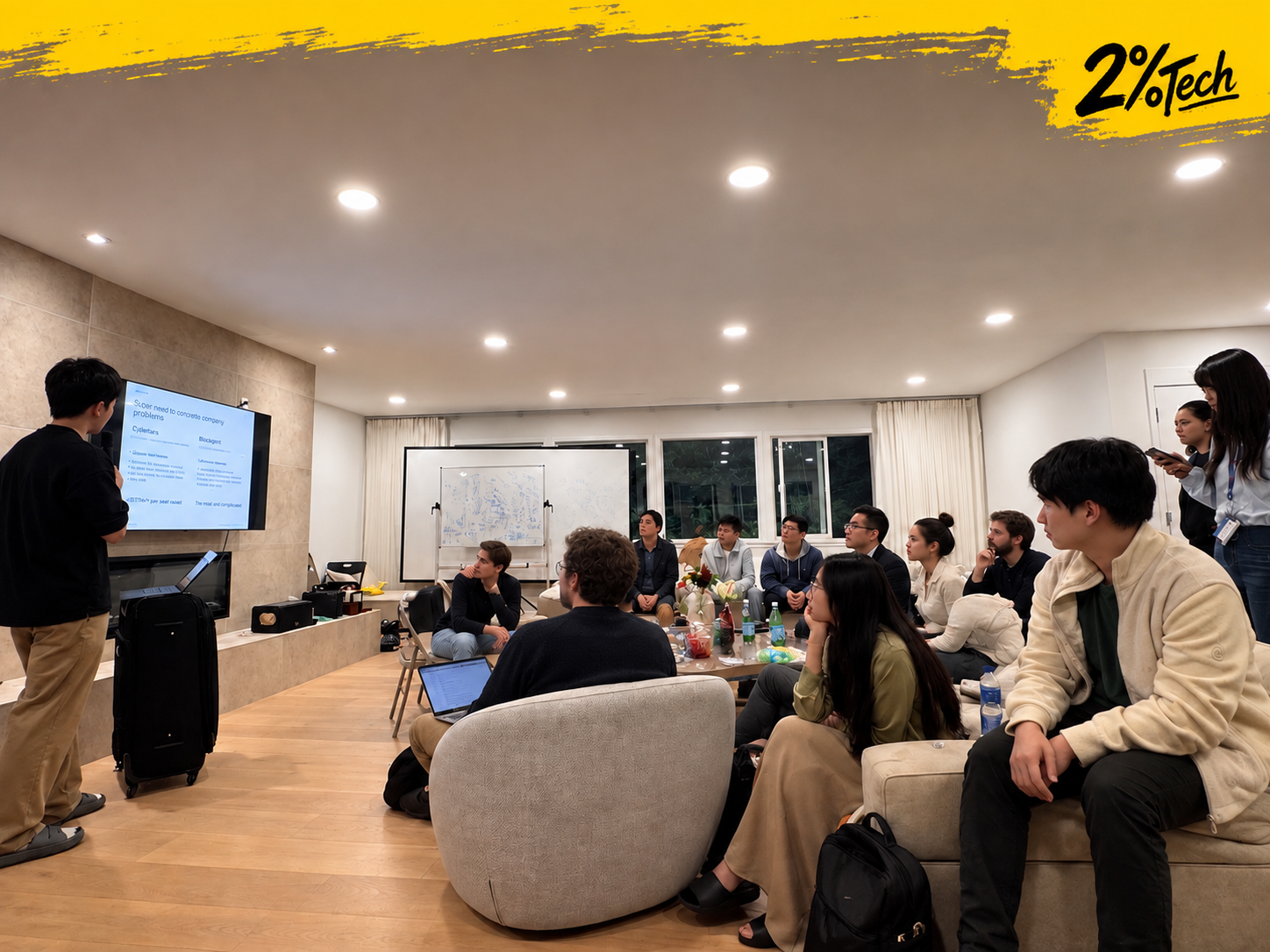 A 2%Tech founder salon